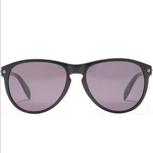 Alexander McQueen 55mm Modified Round Sunglasses
